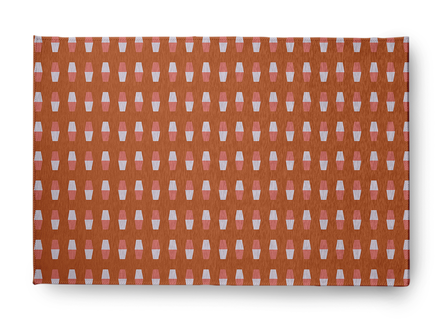 Simply Daisy 3' x 5' Nutmeg Bowling Pins Rug