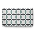 thumbnail image 1 of Simply Daisy 3' x 5' Pepper Geometric Spring Chenille Indoor/Outdoor Rug, 1 of 4