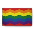 thumbnail image 1 of Simply Daisy 3' x 5' Pride Chevron Chenille Rug, 1 of 5