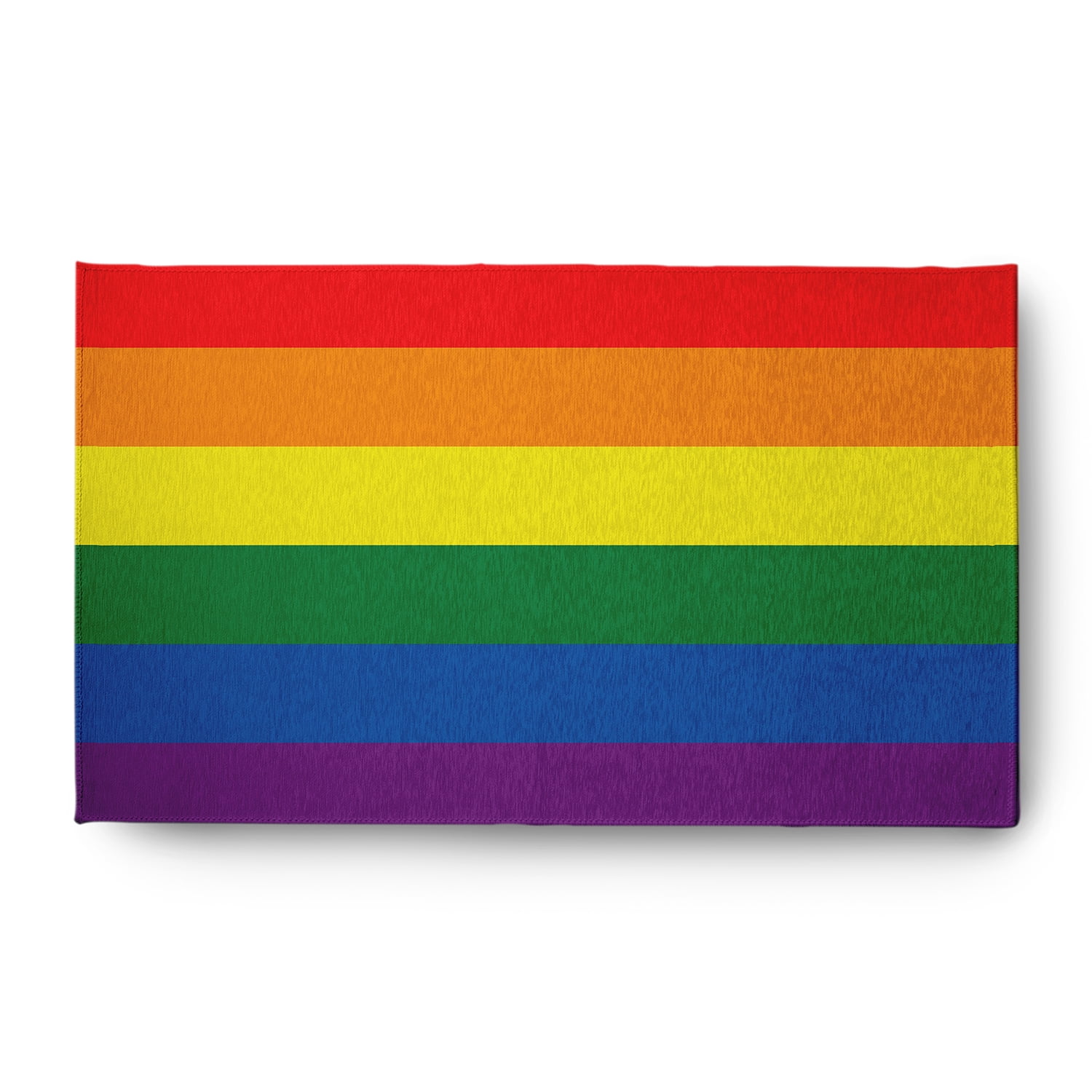 Simply Daisy 3' x 5' Pride Pride Chenille Indoor/Outdoor Rug