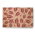 thumbnail image 1 of Simply Daisy 3' x 5' Red Fern FrondsIndoor/outdoor Rug, 1 of 5