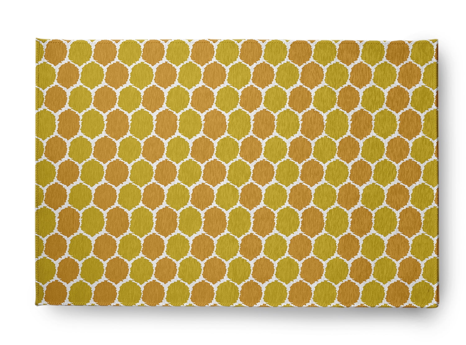 Simply Daisy 3' x 5' Sunny Mustard Geometric Rug