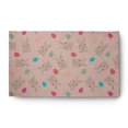 thumbnail image 1 of Simply Daisy 3' x 5' Sunwashed Red Bunnies and Eggs Easter Chenille Rug, 1 of 5