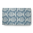 thumbnail image 1 of Simply Daisy 3' x 5' Swimming School Nautical Chenille Rug, Dusty Smoke, 1 of 4