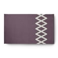 thumbnail image 1 of Simply Daisy 3' x 5' Zipper Stripe Chenille Rug, Dusty Purple, 1 of 4