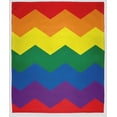 thumbnail image 1 of Simply Daisy 30 x 40 inch Pride Chevron Throw Blanket, 1 of 2