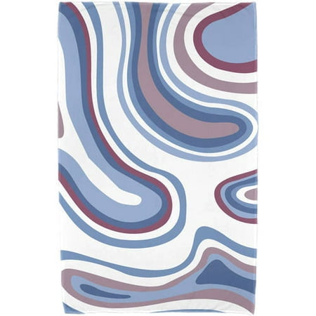 Simply Daisy 30" x 60" Agate Geometric Print Beach Towel