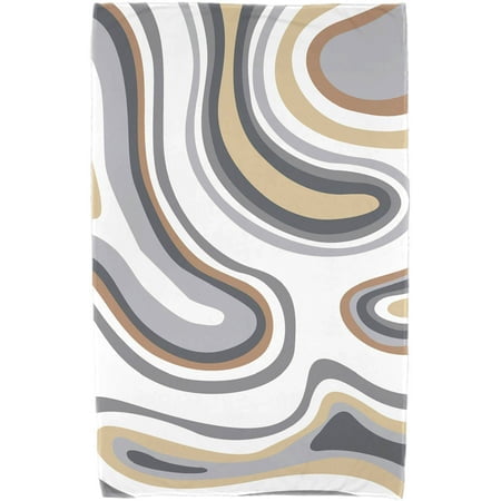 Simply Daisy 30" x 60" Agate Geometric Print Beach Towel