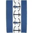 thumbnail image 1 of Simply Daisy 30" x 60" Anchor Stripe Stripe Print Beach Towel, 1 of 2