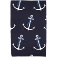 thumbnail image 1 of Simply Daisy 30" x 60" Anchor Whimsy Geometric Print Beach Towel, 1 of 2