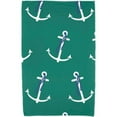 thumbnail image 1 of Simply Daisy 30" x 60" Anchor Whimsy Geometric Print Beach Towel, 1 of 2