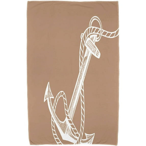 Simply Daisy 30" x 60" Anchored Geometric Print Beach Towel