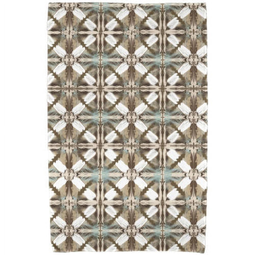 Simply Daisy 30" x 60" Beach Tile Geometric Print Beach Towel