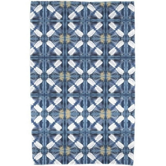 Simply Daisy 30" x 60" Beach Tile Geometric Print Beach Towel