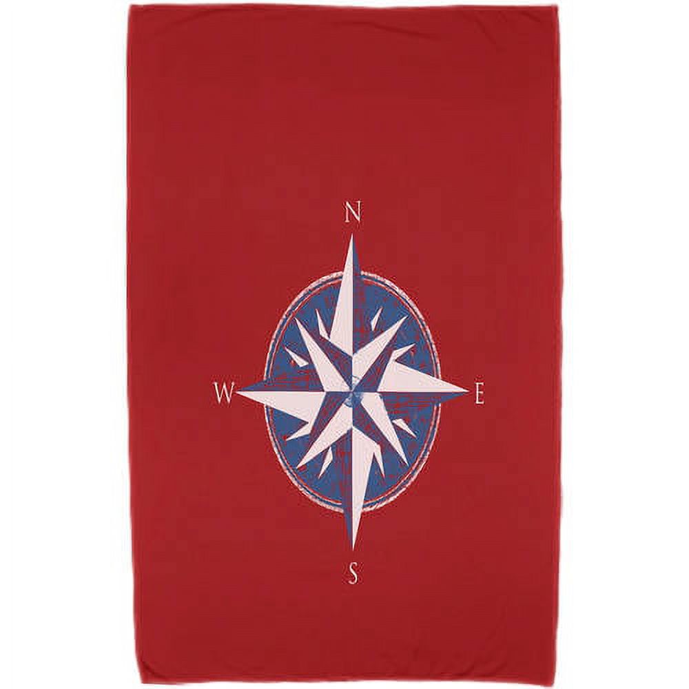 Simply Daisy 30" x 60" Compass Geometric Print Beach Towel