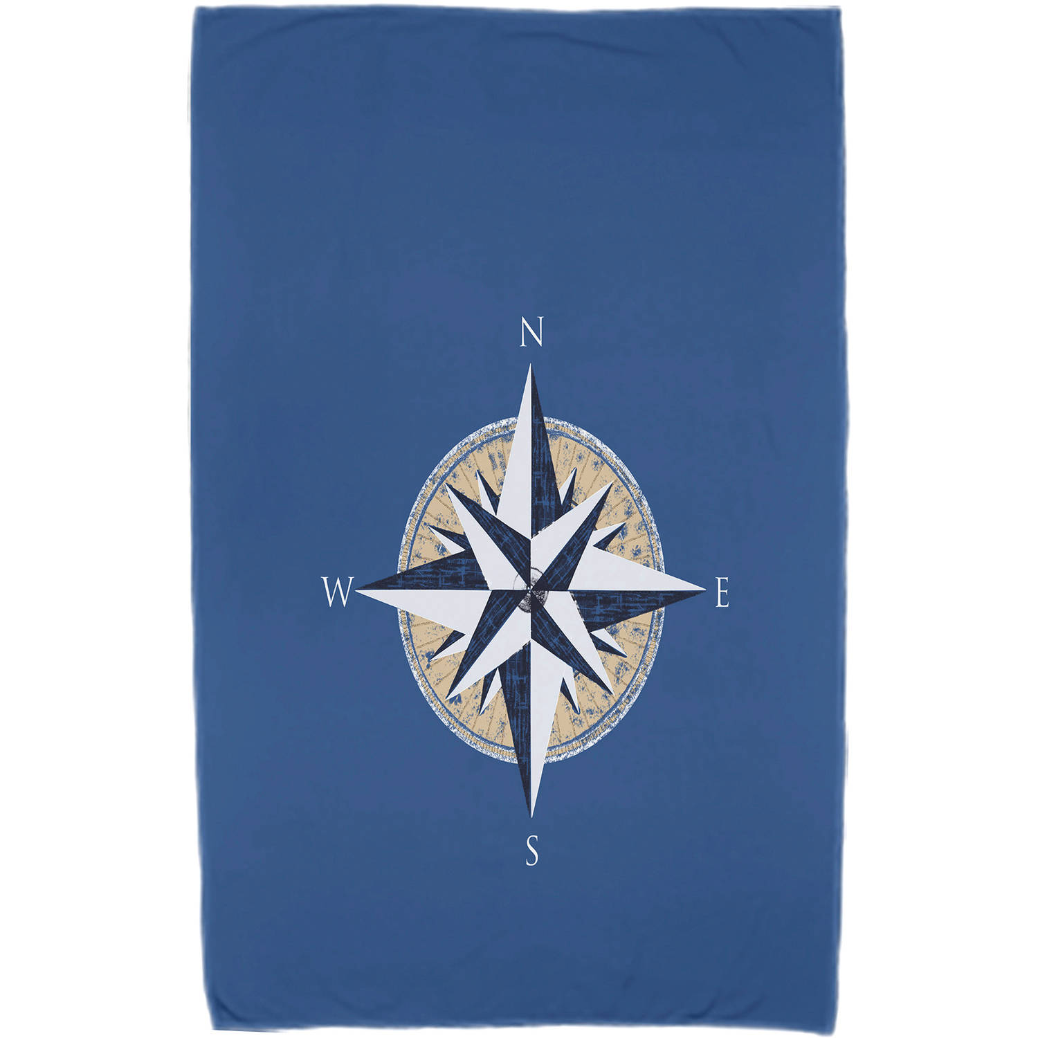 Simply Daisy 30" x 60" Compass Geometric Print Beach Towel