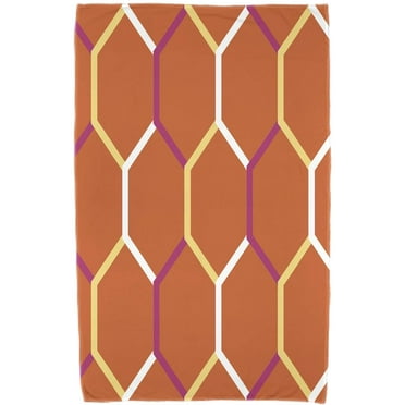 Simply Daisy 30" x 60" Cool Shades Geometric Print Beach Towel