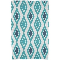 Simply Daisy 30" x 60" Diamond Jive 2 Geometric Print Beach Towels