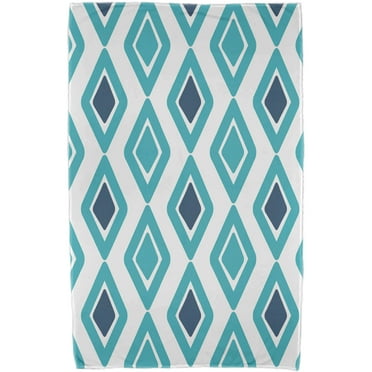 Simply Daisy 30" x 60" Diamond Jive 2 Geometric Print Beach Towels