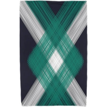 Simply Daisy 30" x 60" Geometric 1 Geometric Print Beach Towel