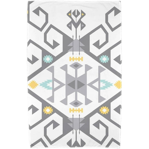 Simply Daisy 30" x 60" Jodhpur Medallion 2 Geometric Print Beach Towel