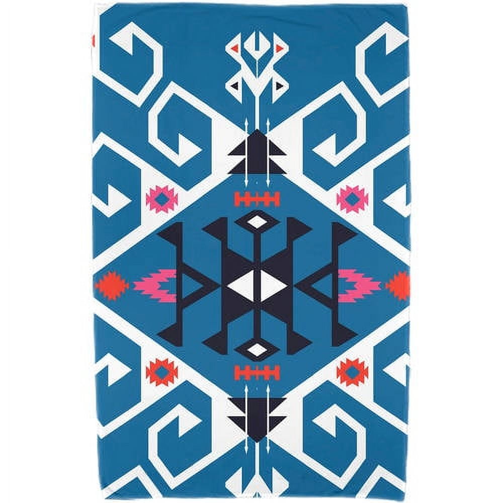 Simply Daisy 30" x 60" Jodhpur Medallion Geometric Print Beach Towel