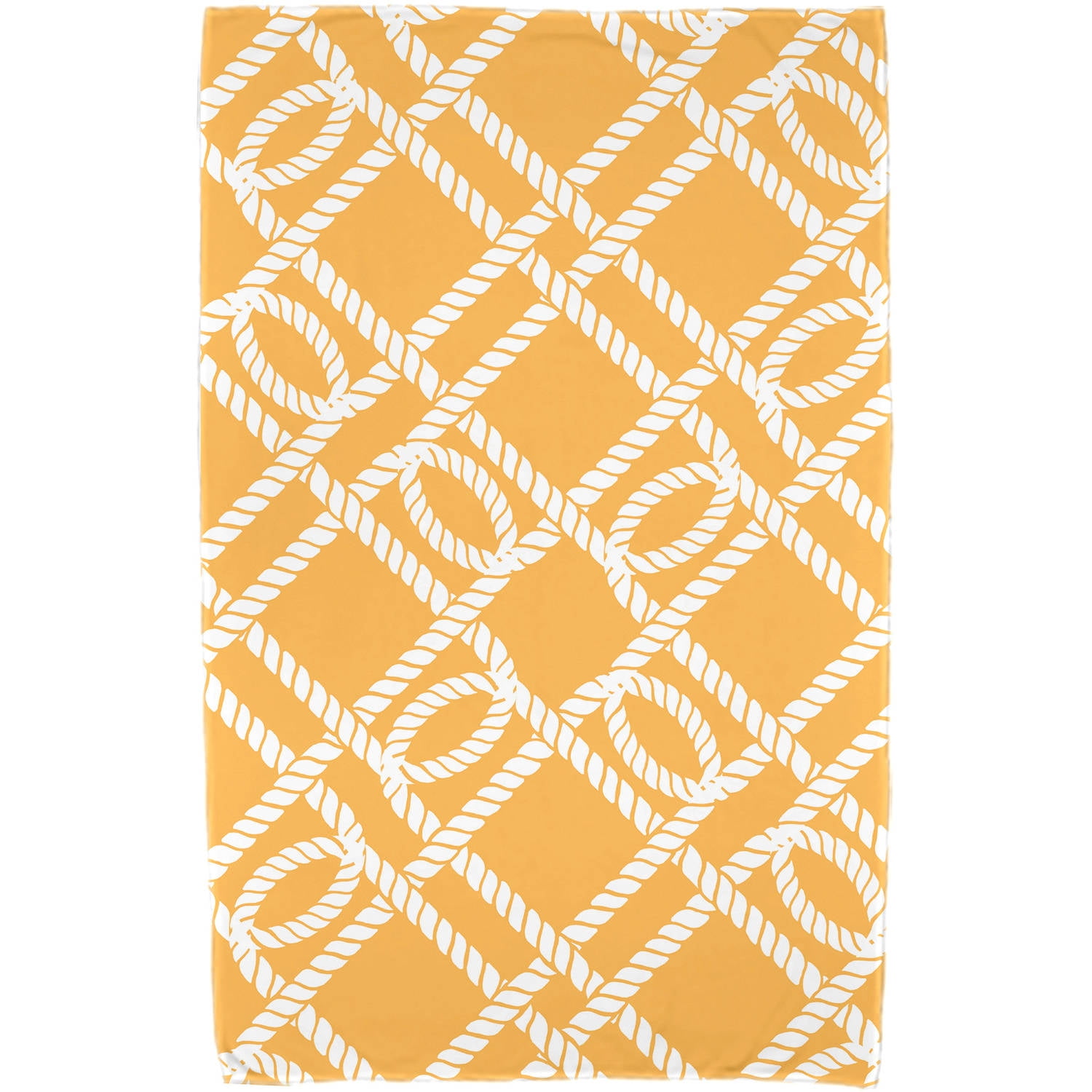 Simply Daisy 30" x 60" Know the Ropes Geometric Print Beach Towel
