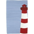 thumbnail image 1 of Simply Daisy 30" x 60" Light House Geometric Print Beach Towel, 1 of 2