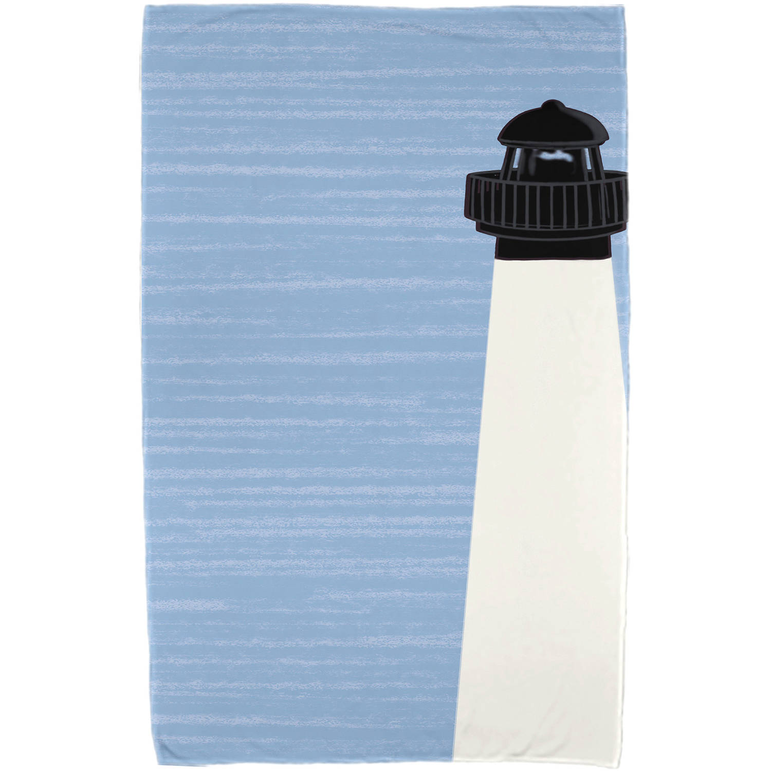 Simply Daisy 30" x 60" Light House Geometric Print Beach Towel
