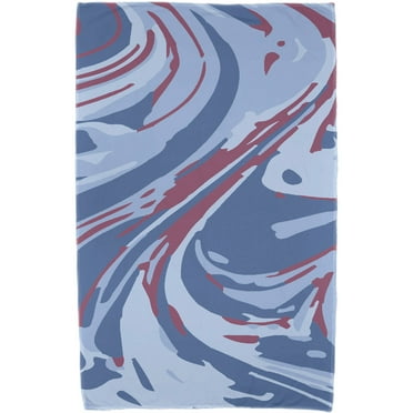 Simply Daisy 30" x 60" Marble Blend Geometric Print Beach Towel