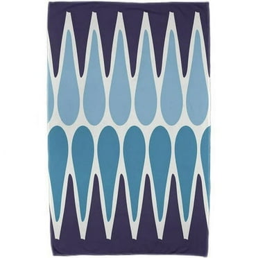 Simply Daisy 30" x 60" Multi Colored Prints Geometric Print Beach Towels