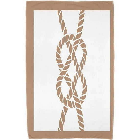 Simply Daisy 30" x 60" Nautical Knot Geometric Print Beach Towel