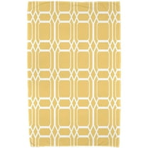 Simply Daisy 30" x 60" O the Fun Geometric Print Beach Towel