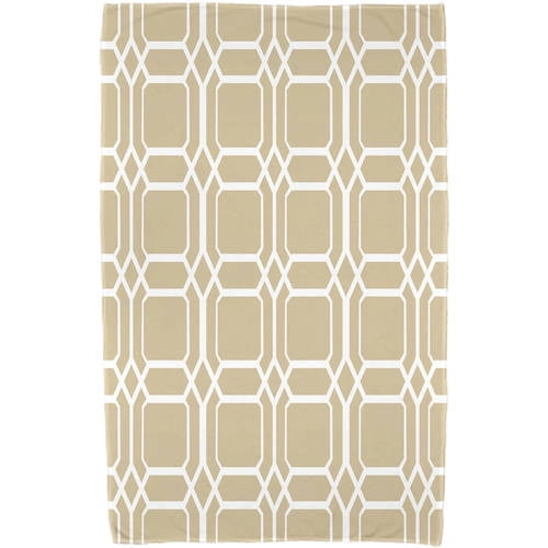 Simply Daisy 30" x 60" O the Fun Geometric Print Beach Towel