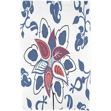 Simply Daisy 30" x 60" Paisley Pop Floral Print Beach Towel