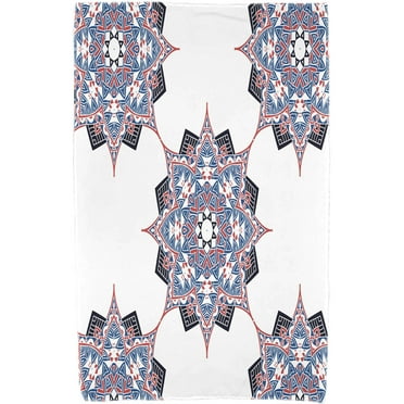Simply Daisy 30" x 60" Rhapsody Geometric Print Beach Towel
