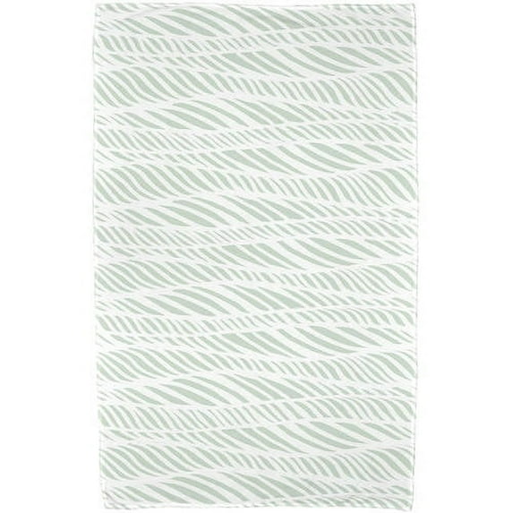 Simply Daisy 30" x 60" Rolling Waves Geometric Print Beach Towel
