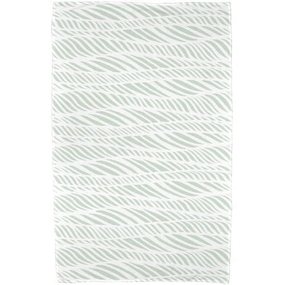 Simply Daisy 30" x 60" Rolling Waves Geometric Print Beach Towel