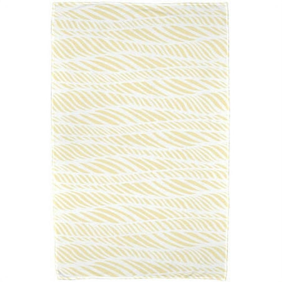Simply Daisy 30" x 60" Rolling Waves Geometric Print Beach Towel