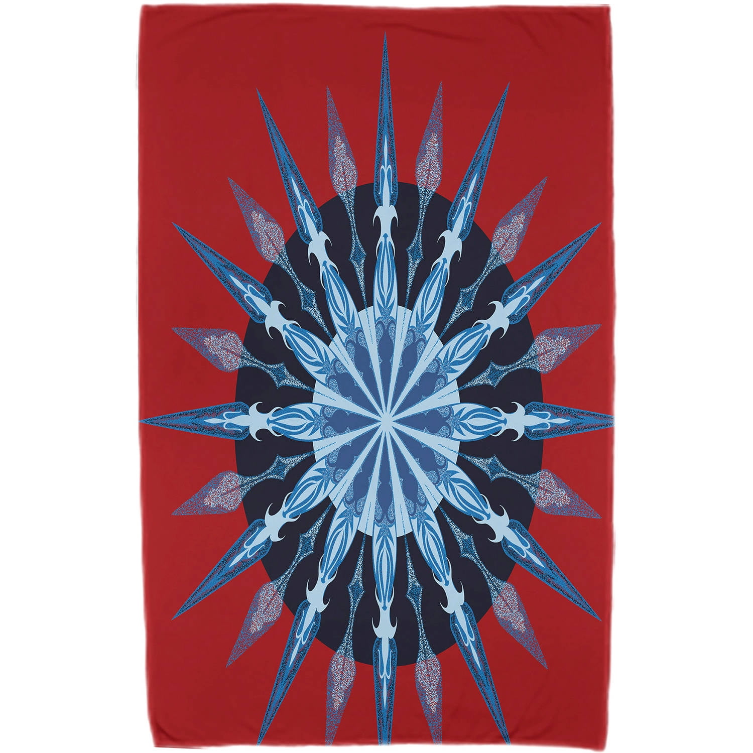 Simply Daisy 30" x 60" Sea Wheel Geometric Print Beach Towel