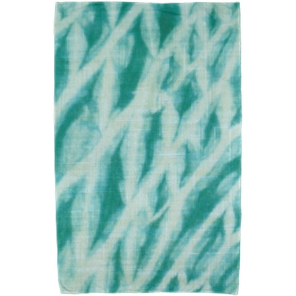 Simply Daisy 30" x 60" Shibori Stripe Geometric Print Beach Towel