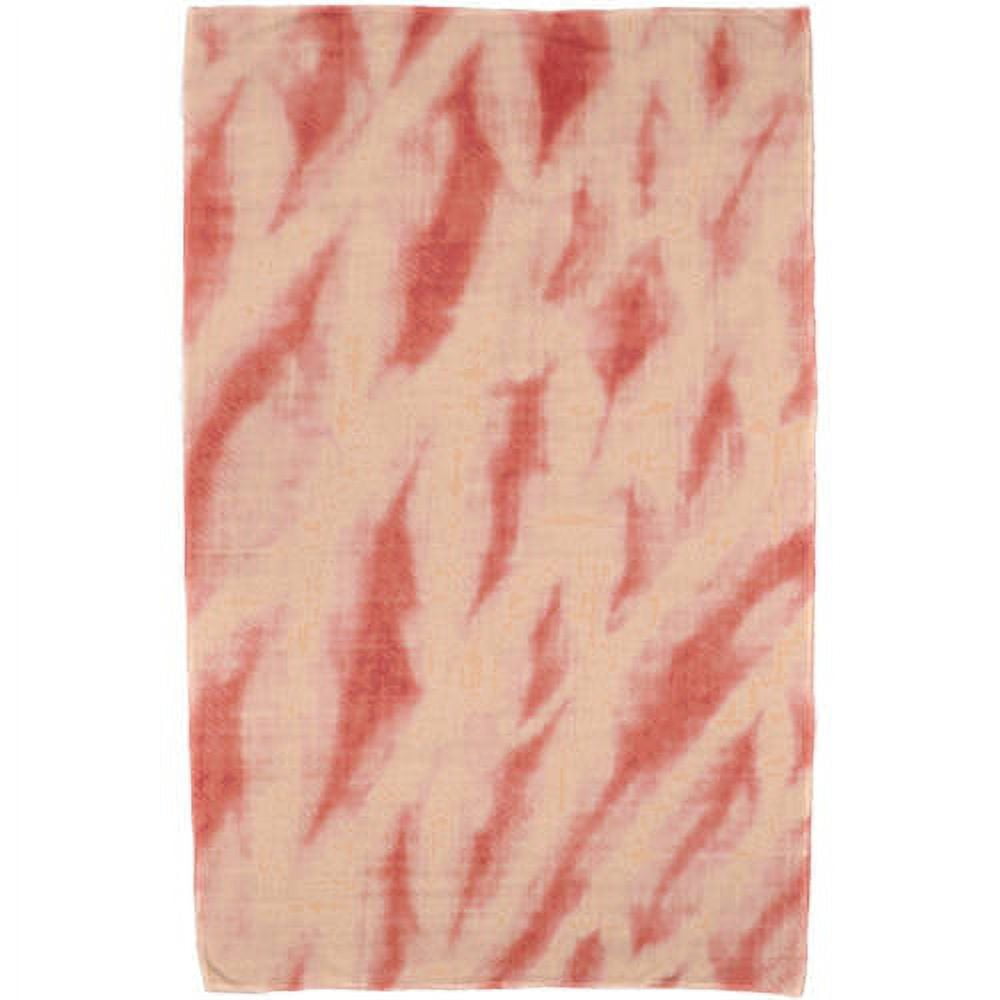 Simply Daisy 30" x 60" Shibori Stripe Geometric Print Beach Towel