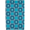 thumbnail image 1 of Simply Daisy 30" x 60" Square Pop Geometric Print Beach Towel, 1 of 2