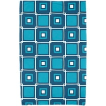 Simply Daisy 30" x 60" Square Pop Geometric Print Beach Towel