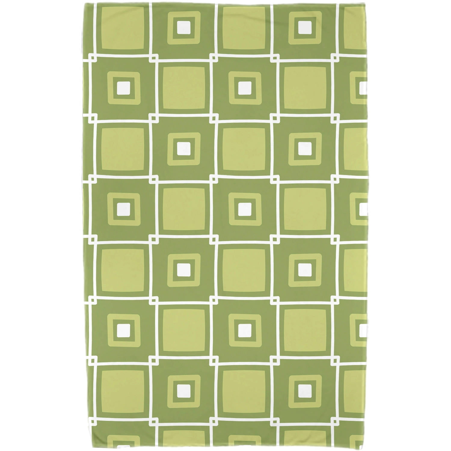 Simply Daisy 30" x 60" Square Pop Geometric Print Beach Towel