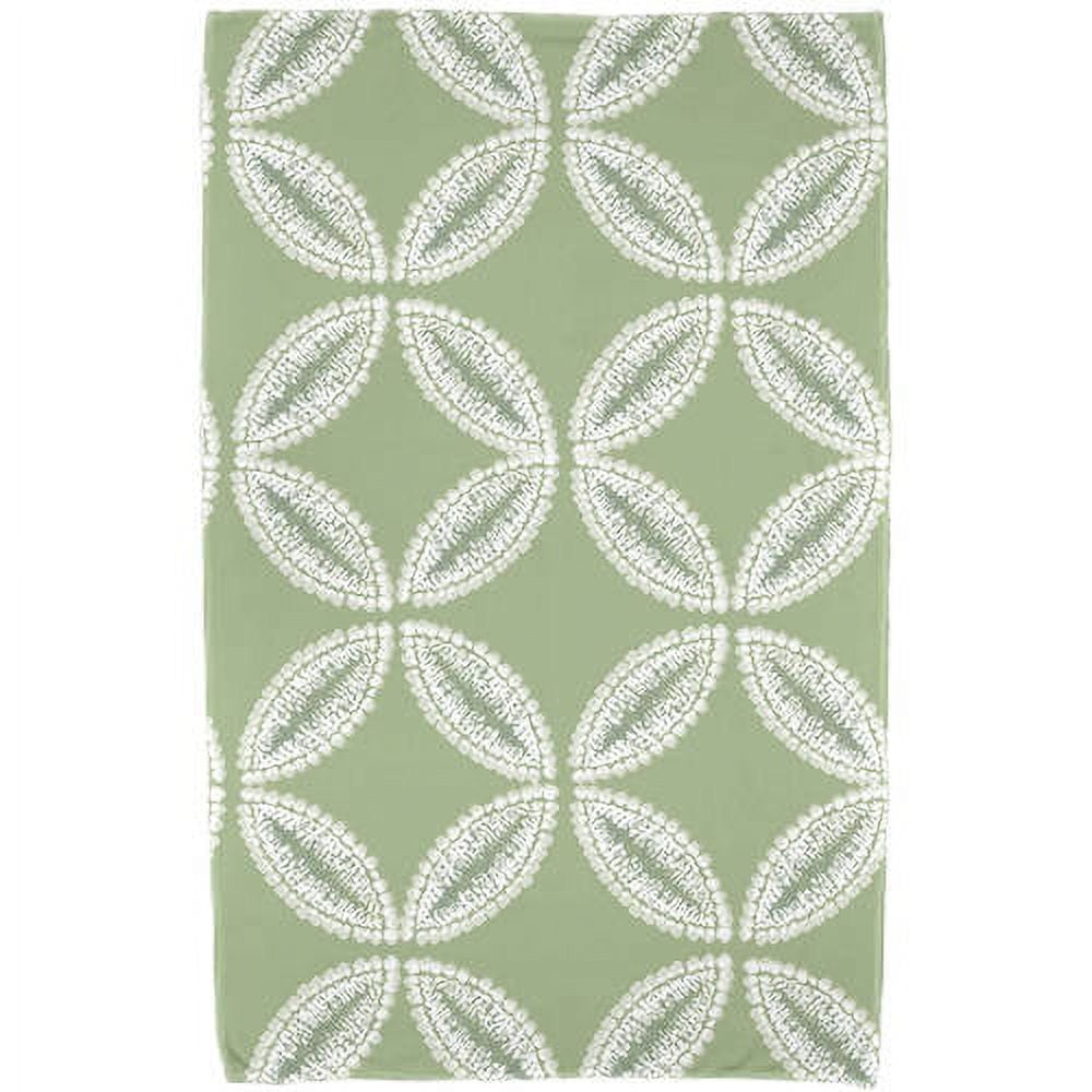Simply Daisy 30" x 60" Tidepool Geometric Print Beach Towel