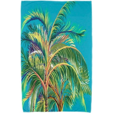 Simply Daisy 30" x 60" Vacation Floral Print Beach Towel