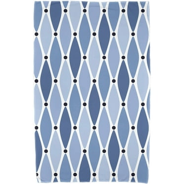 Simply Daisy 30" x 60" Wavy Geometric Print Beach Towel