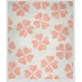 thumbnail image 1 of Simply Daisy 30x40 in Sunwashed Red Lucky Patch St. Patrick's Day Throw Blanket, 1 of 4