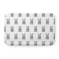 thumbnail image 1 of Simply Daisy 34" x 21" Plush Microfiber Laurel Tree Green Bunny Fluffle Easter Bath Mat, 1 of 3
